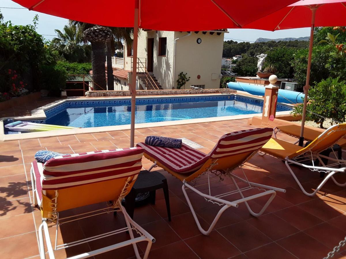 Villa Mimosa Moraira Exterior foto